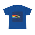 Retro Pixel Cat Tee — Rainbow Nyan-Inspired Graphic T-Shirt